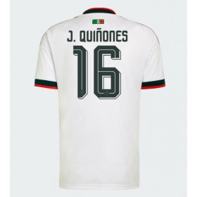 Pánské fotbalový oblečení Mexiko Julian Quinones #16 Venkovní košile MS 2026 Krátkým Rukávem